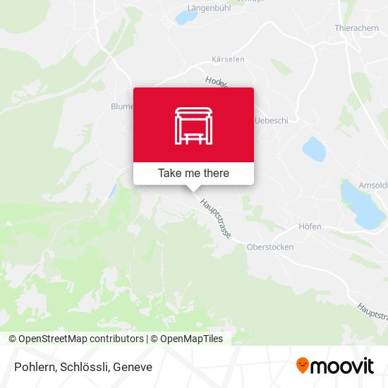Pohlern, Schlössli map