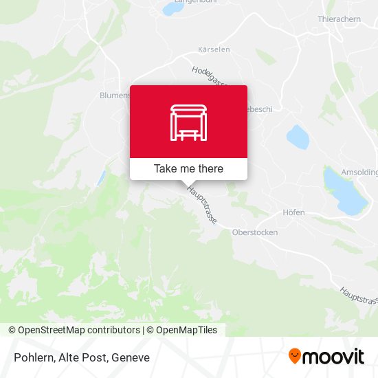Pohlern, Alte Post map