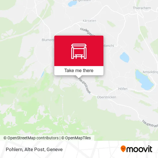 Pohlern, Alte Post map