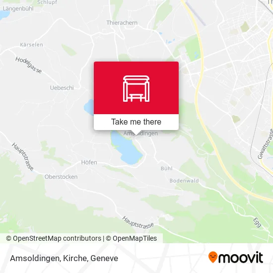 Amsoldingen, Kirche map