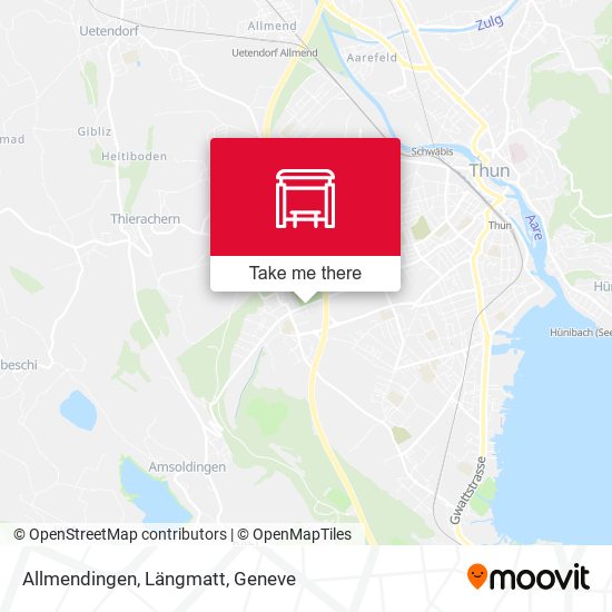 Allmendingen, Längmatt map