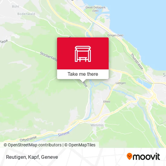 Reutigen, Kapf map