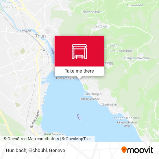 Hünibach, Eichbühl map