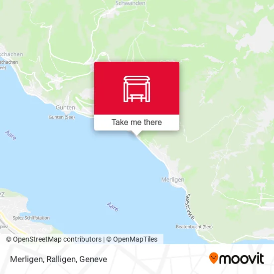 Merligen, Ralligen map