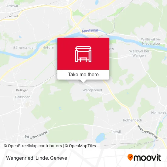 Wangenried, Linde map