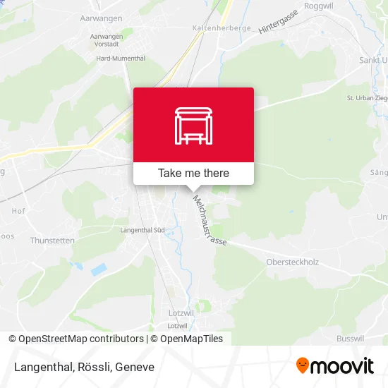 Langenthal, Rössli map