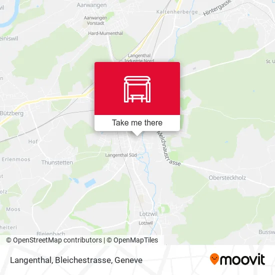 Langenthal, Bleichestrasse map