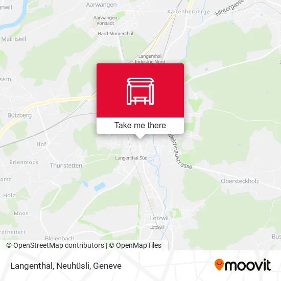 Langenthal, Neuhüsli map