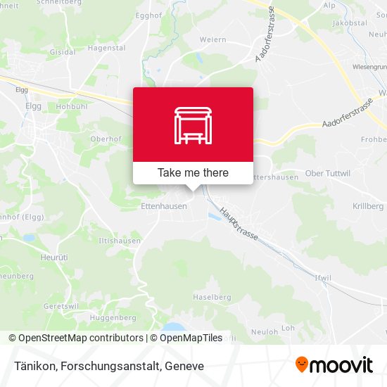 Tänikon, Forschungsanstalt map