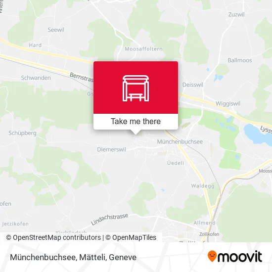 Münchenbuchsee, Mätteli map