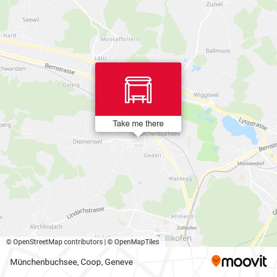 Münchenbuchsee, Coop map