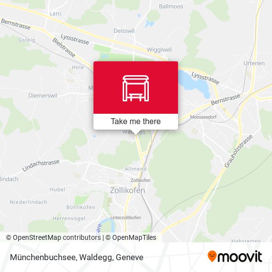 Münchenbuchsee, Waldegg map