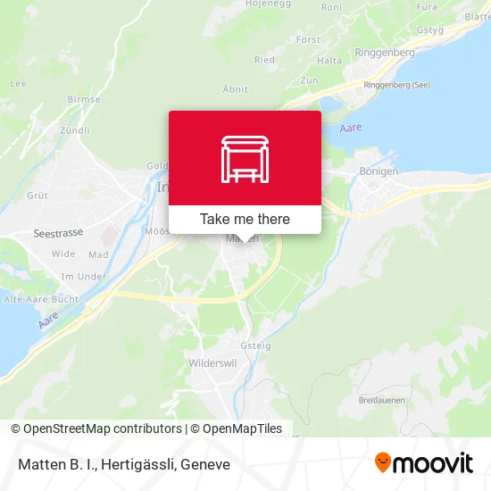 Matten B. I., Hertigässli map