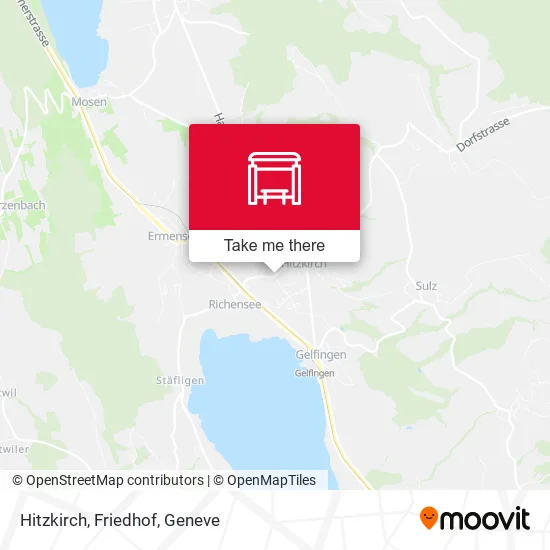 Hitzkirch, Friedhof map