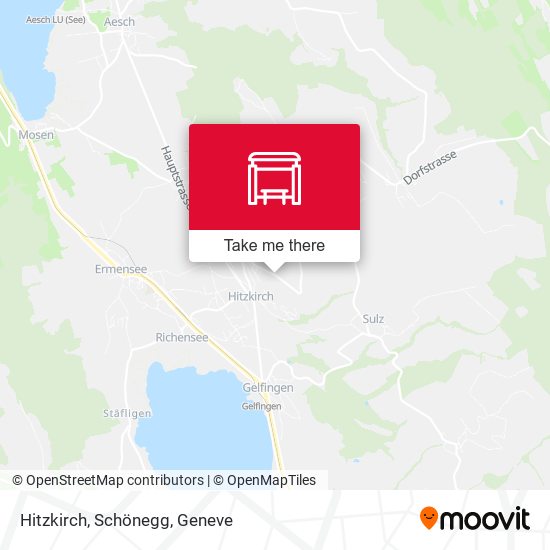 Hitzkirch, Schönegg map