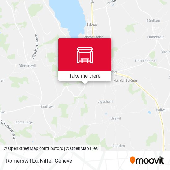 Römerswil Lu, Niffel map