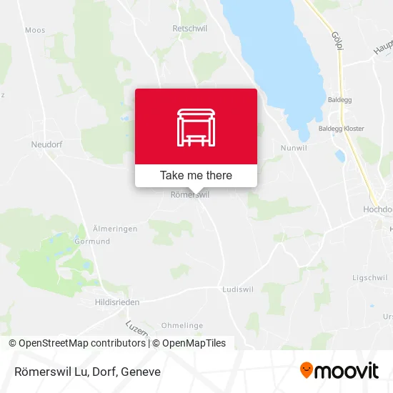 Römerswil Lu, Dorf map