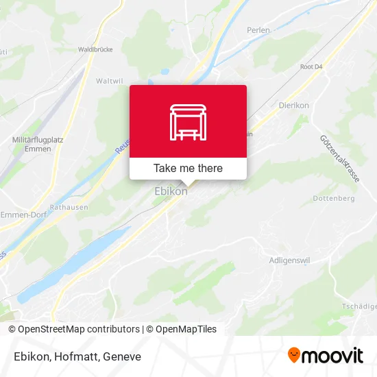 Ebikon, Hofmatt map