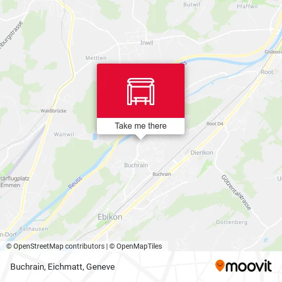 Buchrain, Eichmatt map