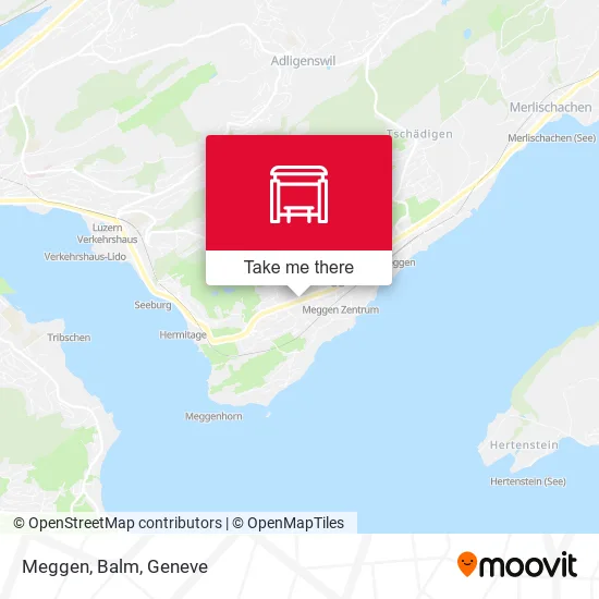 Meggen, Balm map