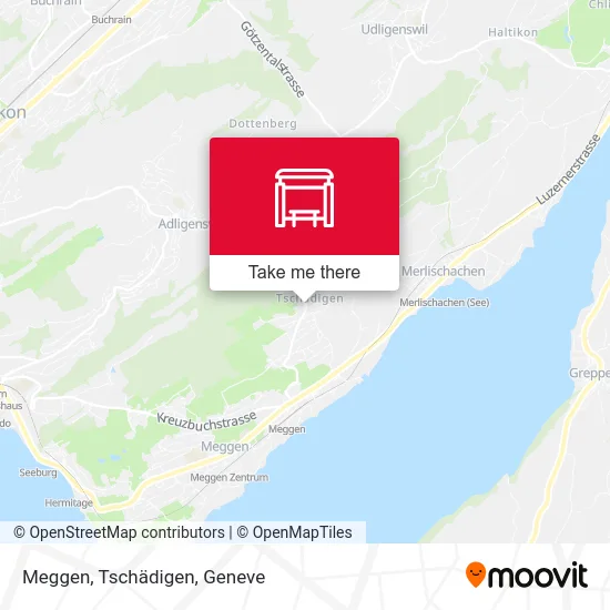 Meggen, Tschädigen map