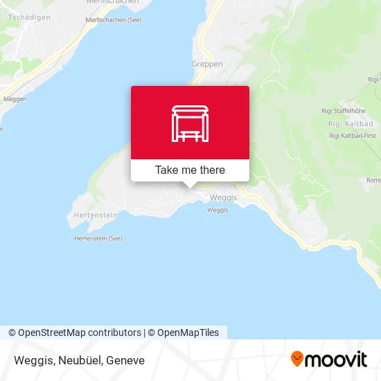 Weggis, Neubüel map