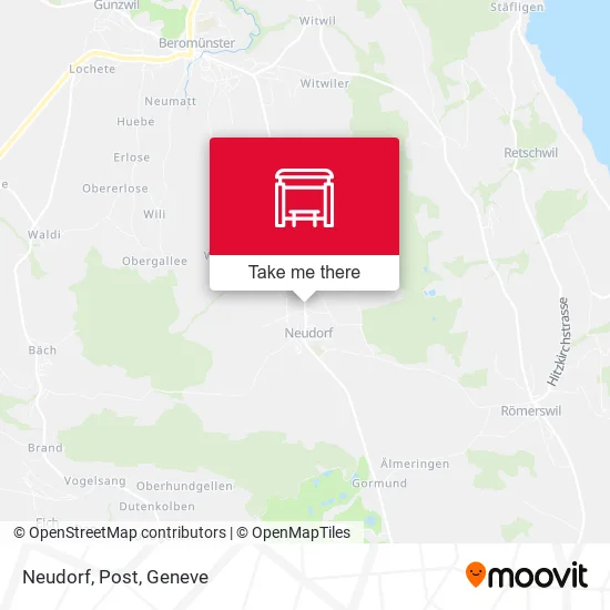 Neudorf, Post map