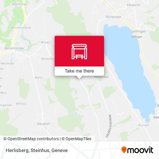 Herlisberg, Steinhus map