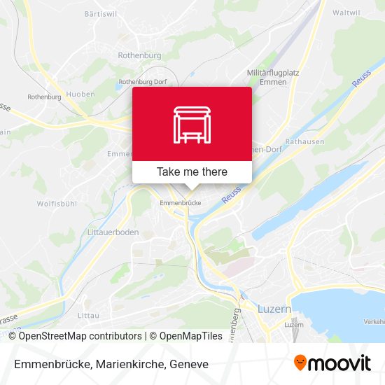 Emmenbrücke, Marienkirche map