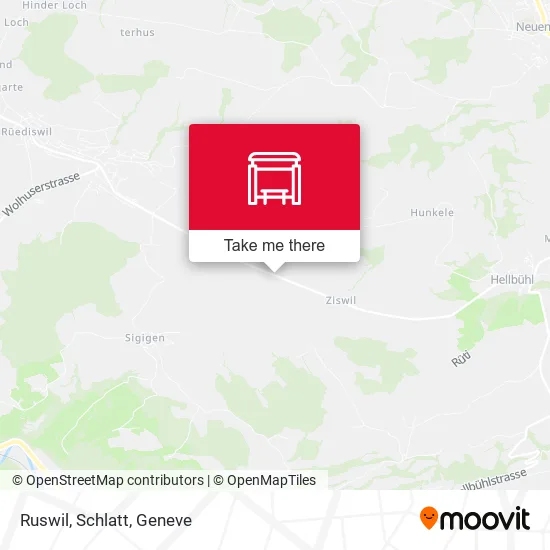Ruswil, Schlatt map