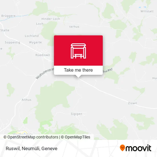 Ruswil, Neumüli map