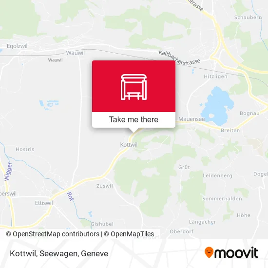 Kottwil, Seewagen map