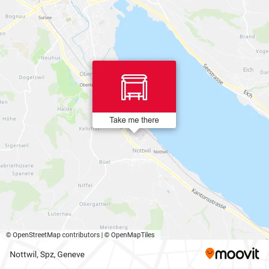 Nottwil, Spz map