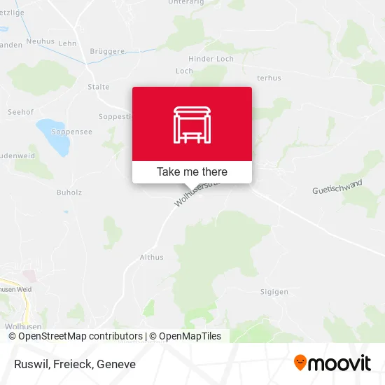 Ruswil, Freieck map