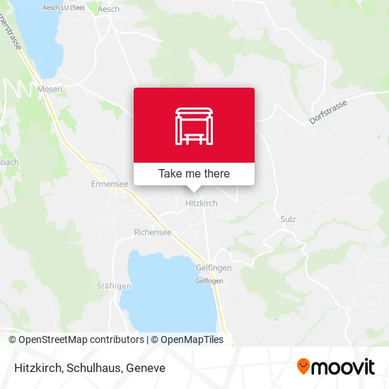 Hitzkirch, Schulhaus map