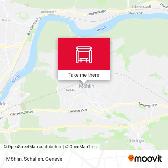 Möhlin, Schallen map