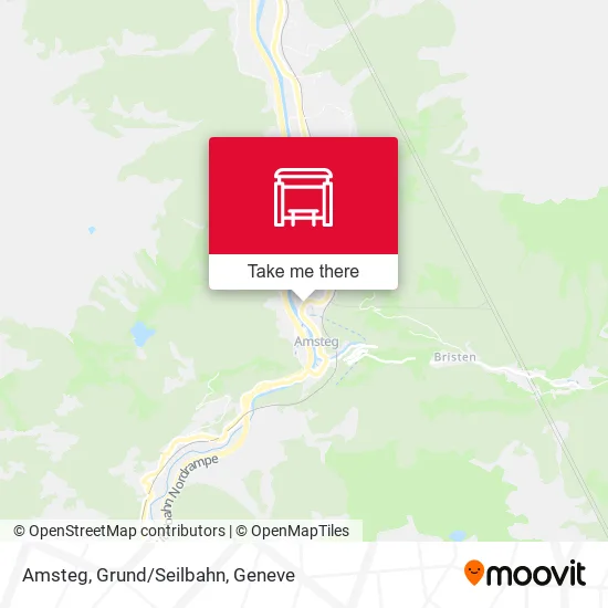 Amsteg, Grund/Seilbahn map