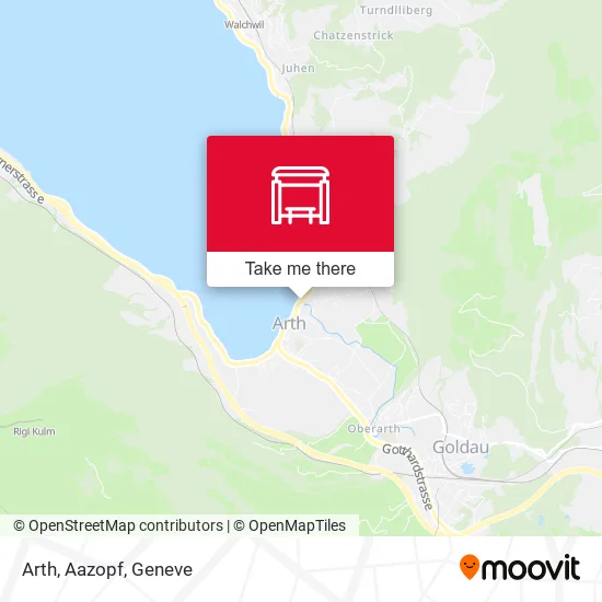 Arth, Aazopf map
