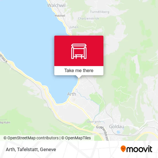 Arth, Tafelstatt map