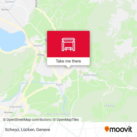 Schwyz, Lücken map