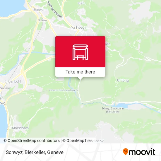 Schwyz, Bierkeller map