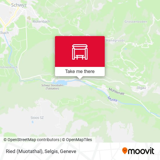 Ried (Muotathal), Selgis map
