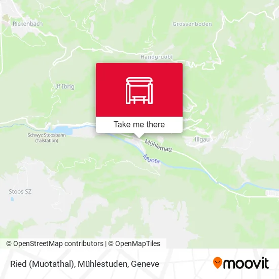 Ried (Muotathal), Mühlestuden map