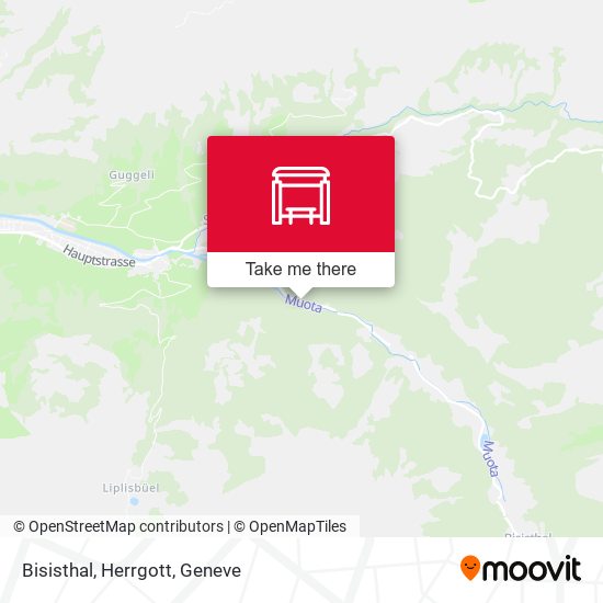 Bisisthal, Herrgott map