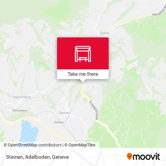 Steinen, Adelboden map