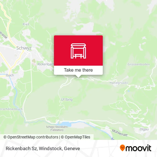 Rickenbach Sz, Windstock map