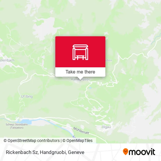 Rickenbach Sz, Handgruobi map