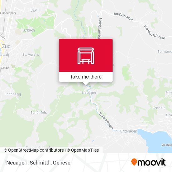 Neuägeri, Schmittli map
