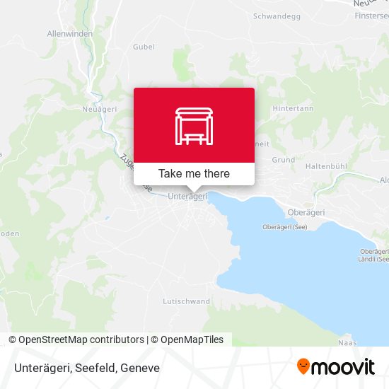 Unterägeri, Seefeld map