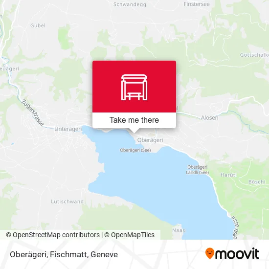 Oberägeri, Fischmatt map